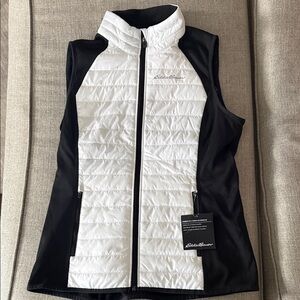 Eddie Bauer Women's Two-Tone Quilted Vest